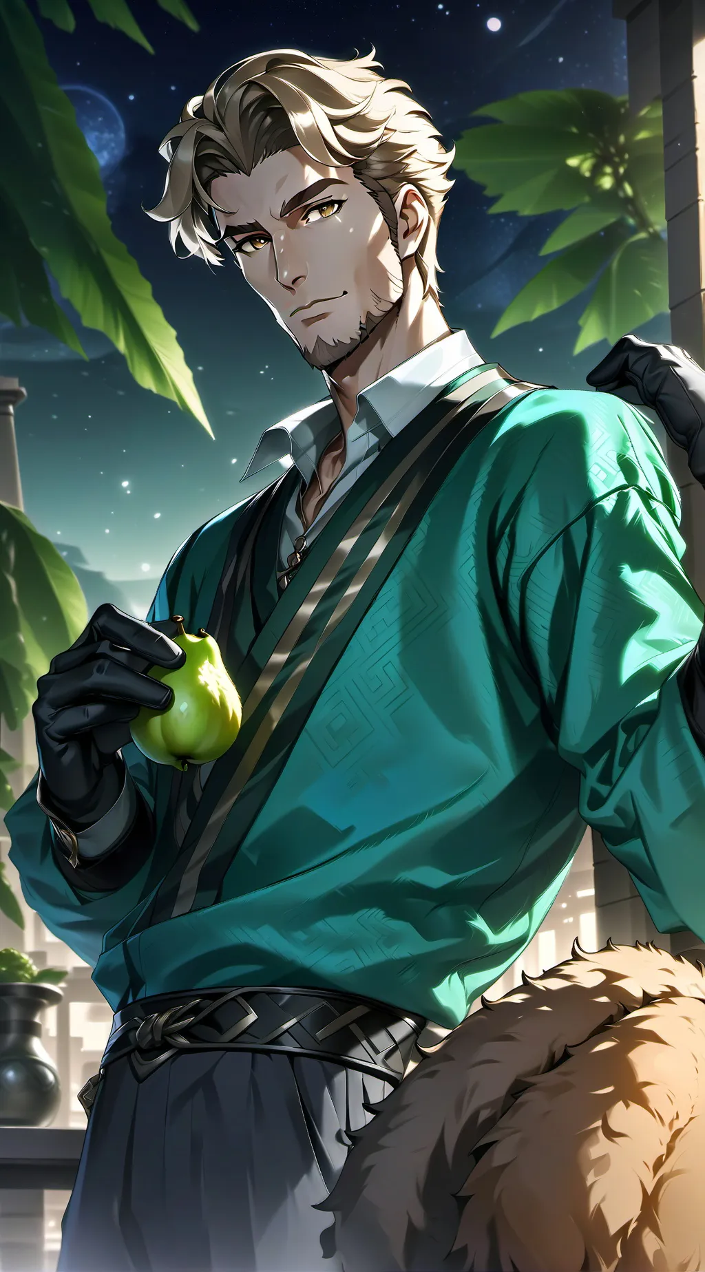 ai character: Desert Mirage Spirit background