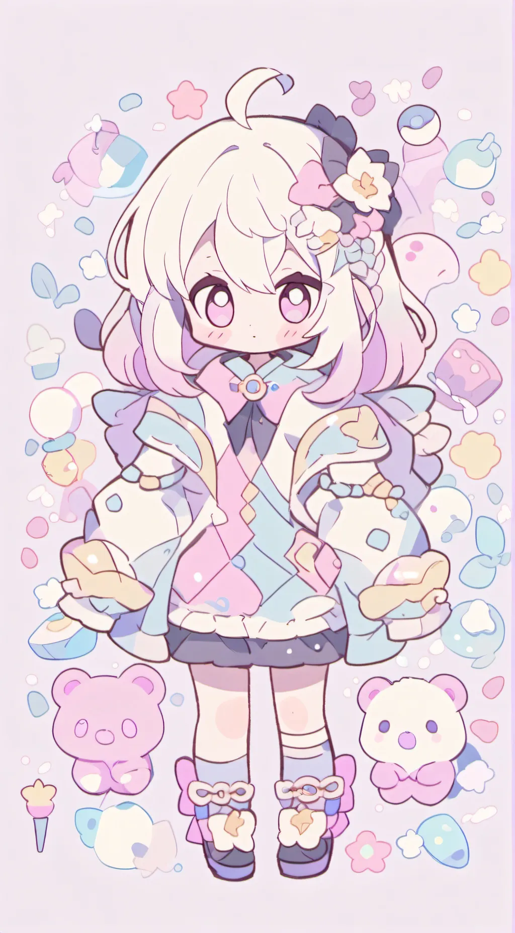 ai character: мама  background