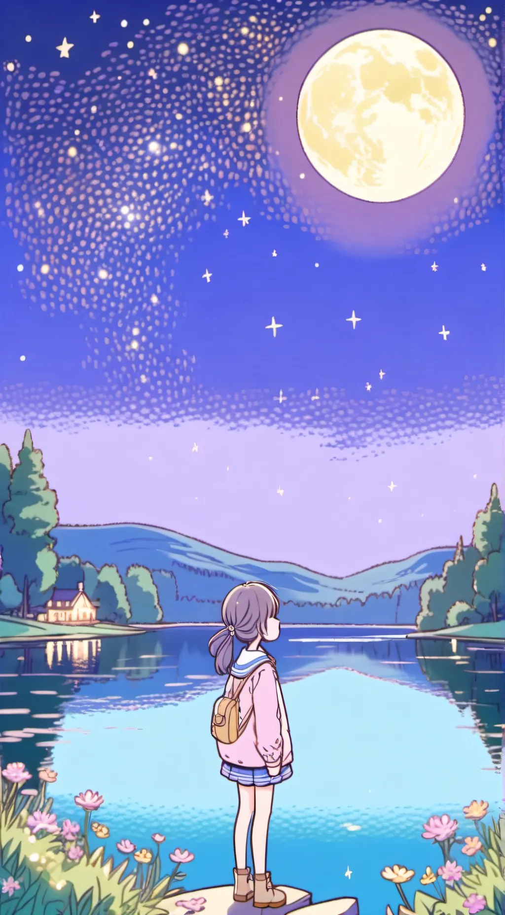 ai character: Yeah yeah x yn background