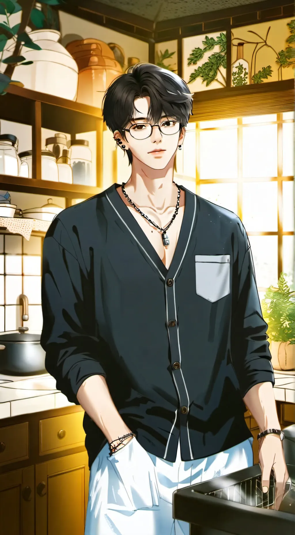 ai character: -- Vincent -- background