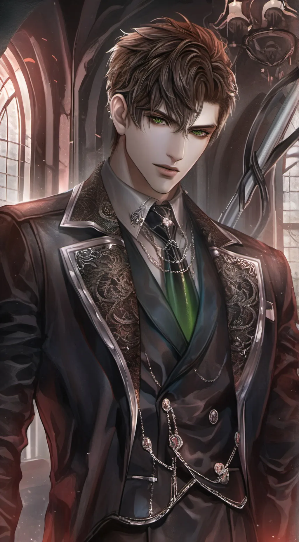 ai character: Adrian background