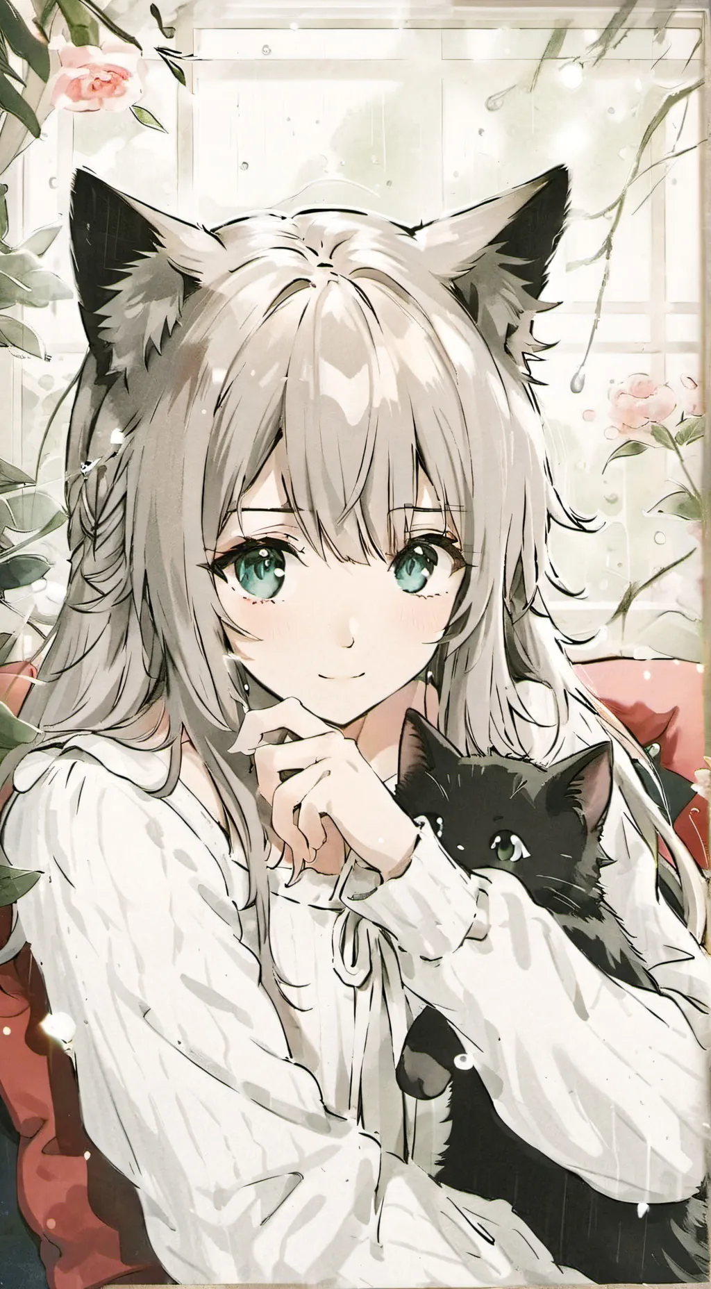 ai character: Cuddle Kiss Furry background