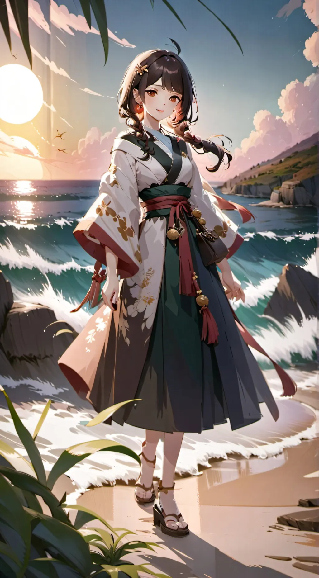 ai character: Akari background