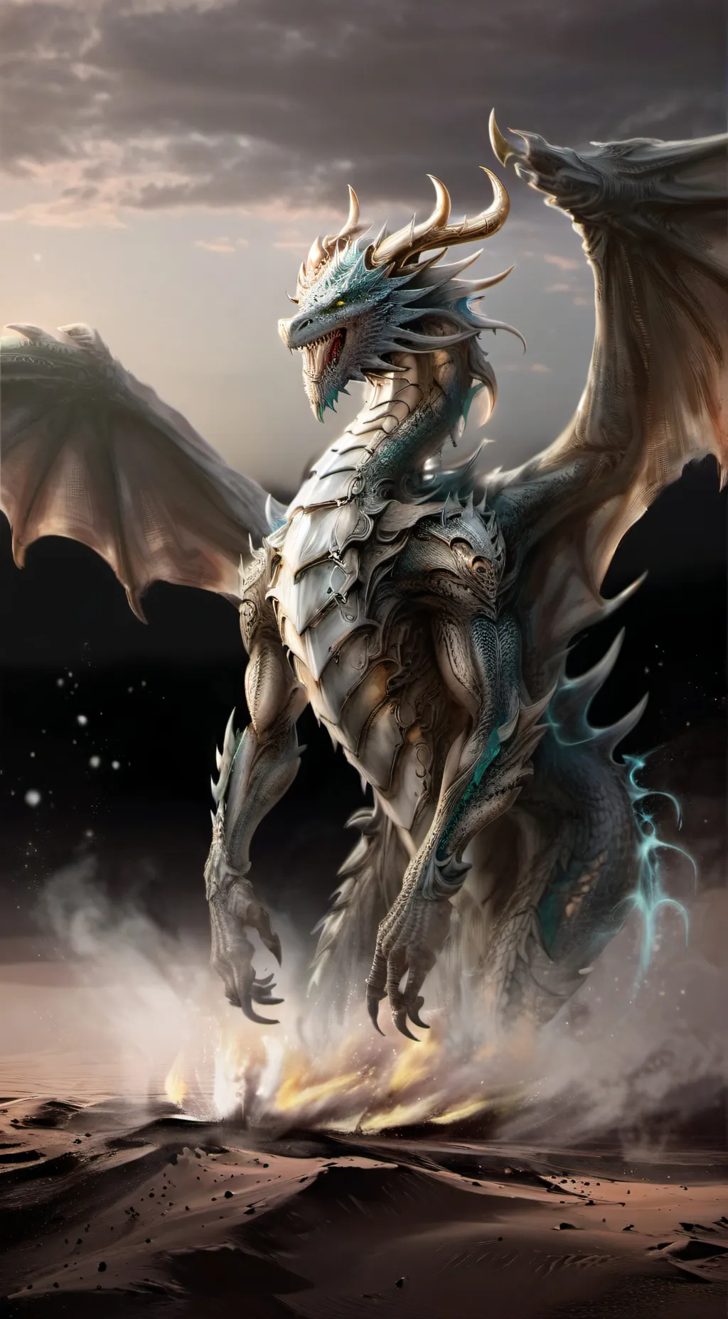 ai character: HH x M.N.C background