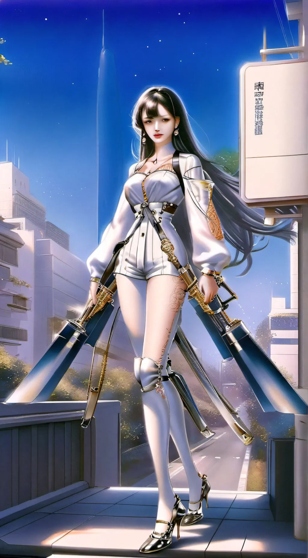 ai character: ariana background