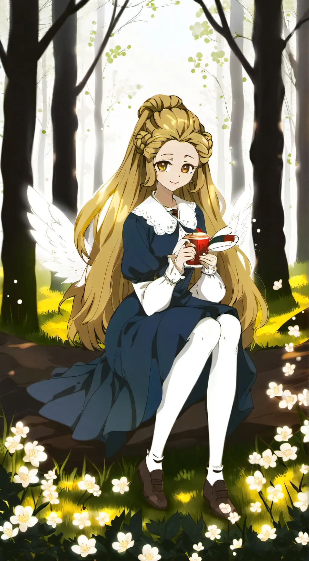 ai character: Самата background