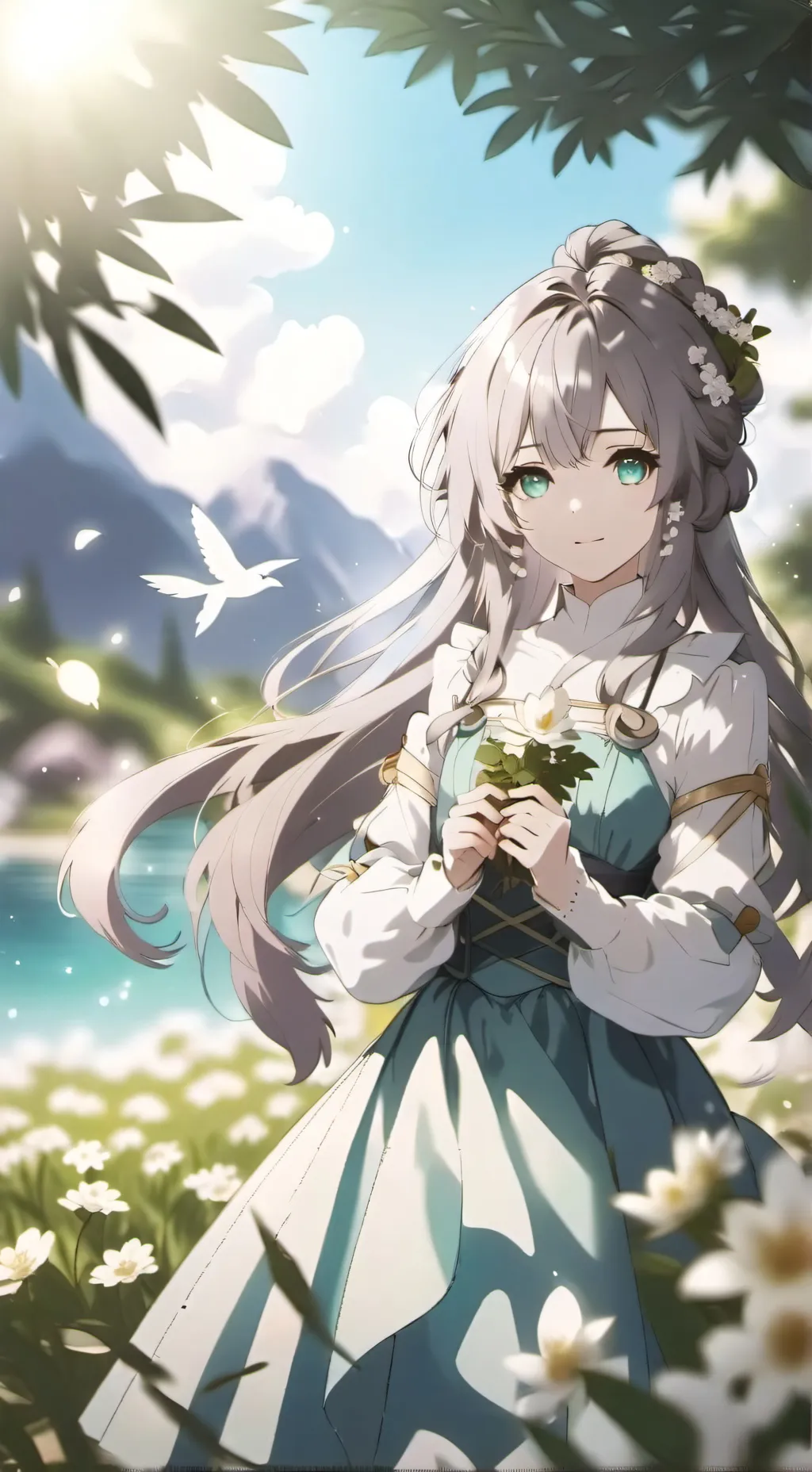 ai character: Valentina  background