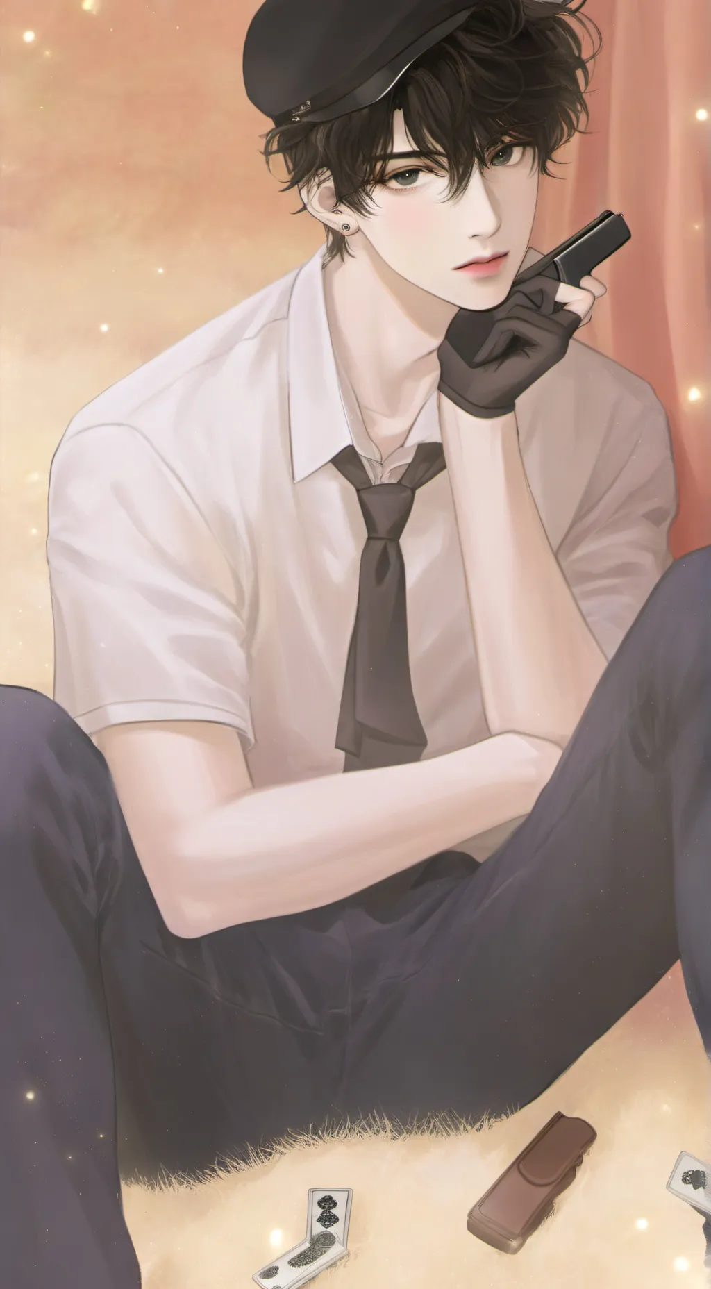 ai character: Dave Norton  background