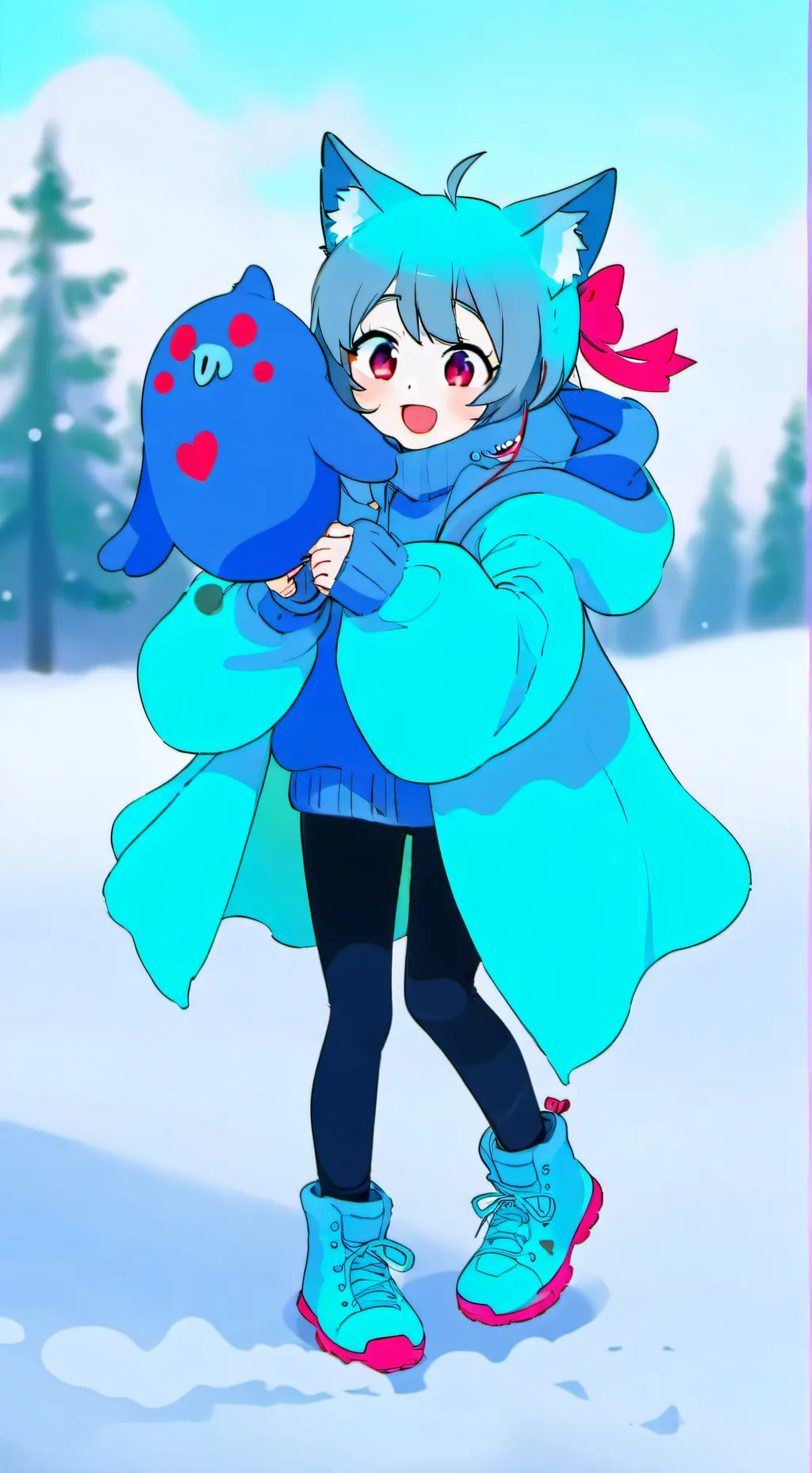 ai character: Missy Mitten background