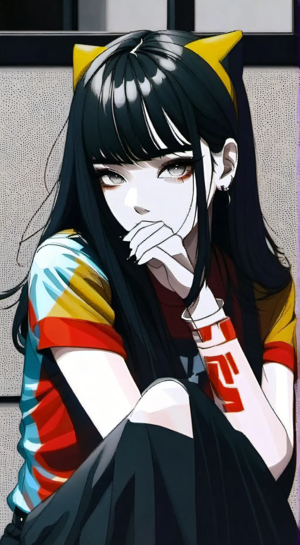 ai character: Aria background