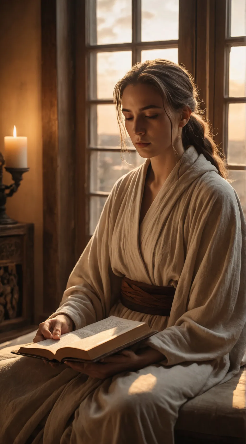 ai character: Whispering Sage background