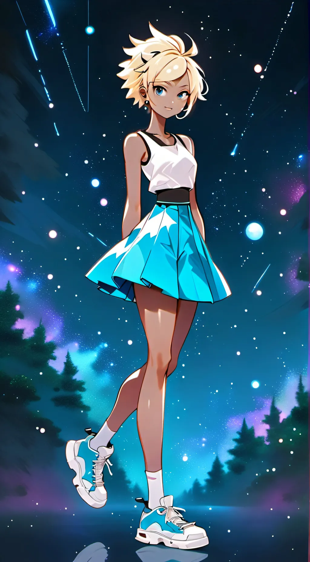 ai character: Sarah background