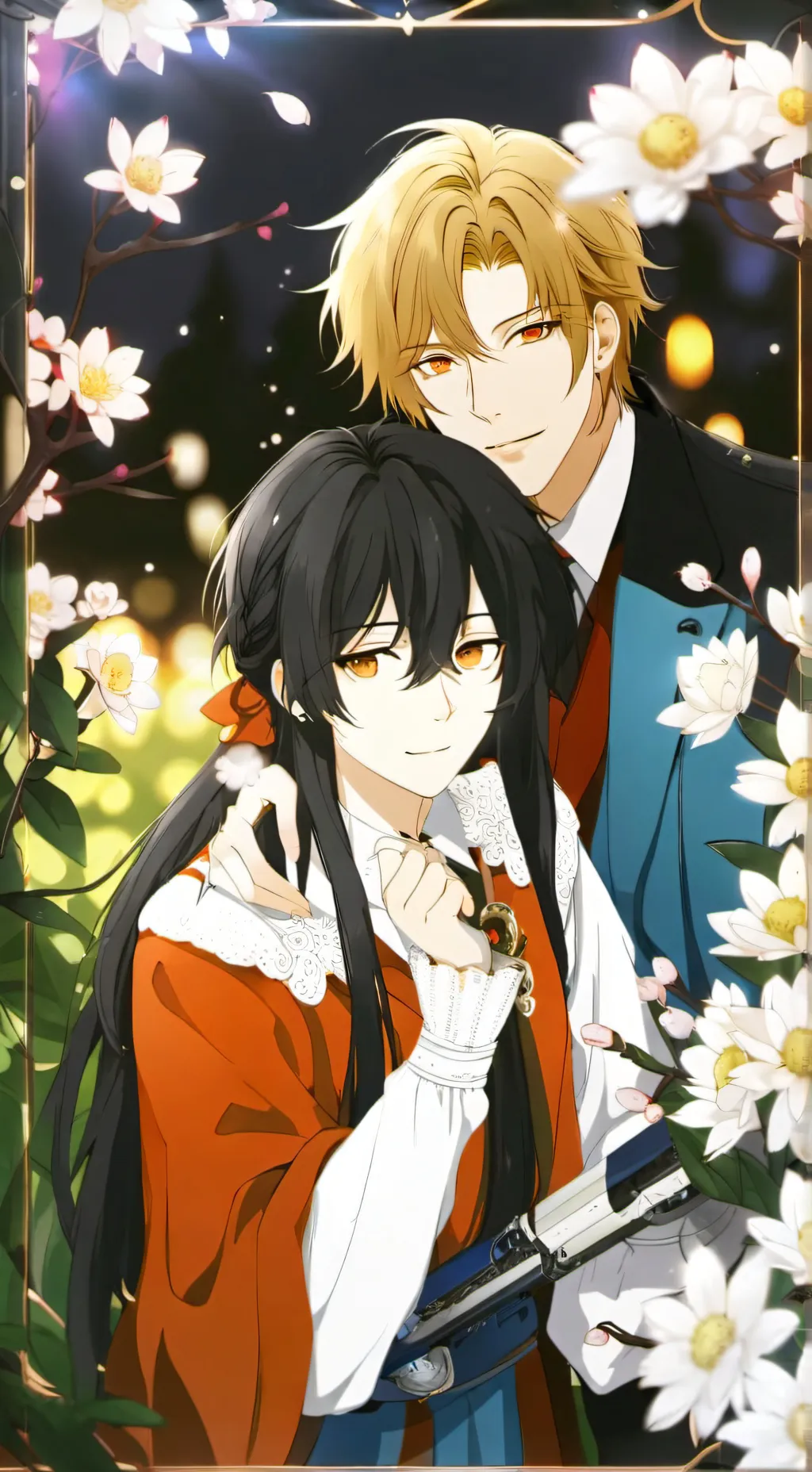 ai character: Levi and Mako background