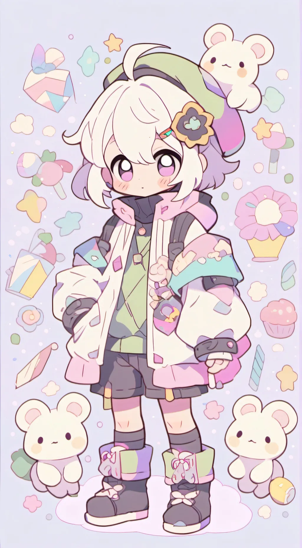 ai character: dandys world rp background