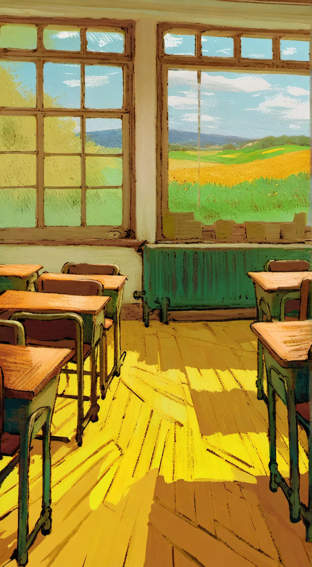 ai character: Transfer  background