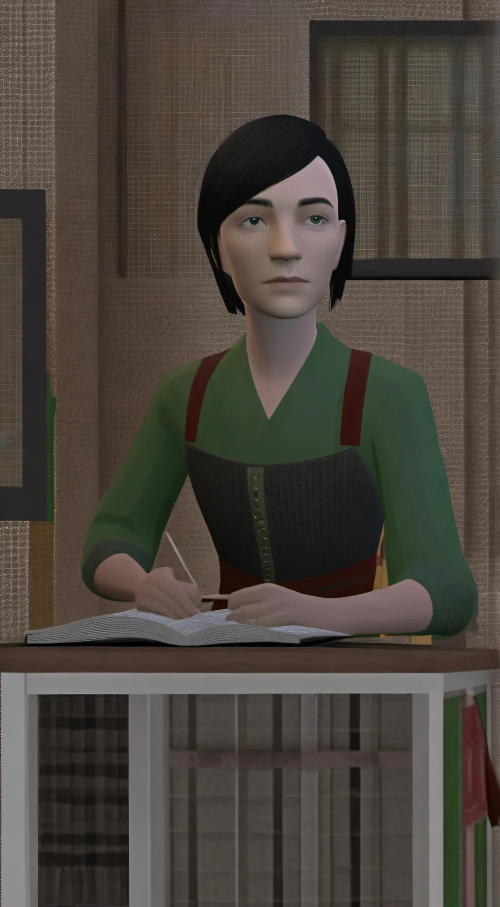 ai character: Galya background