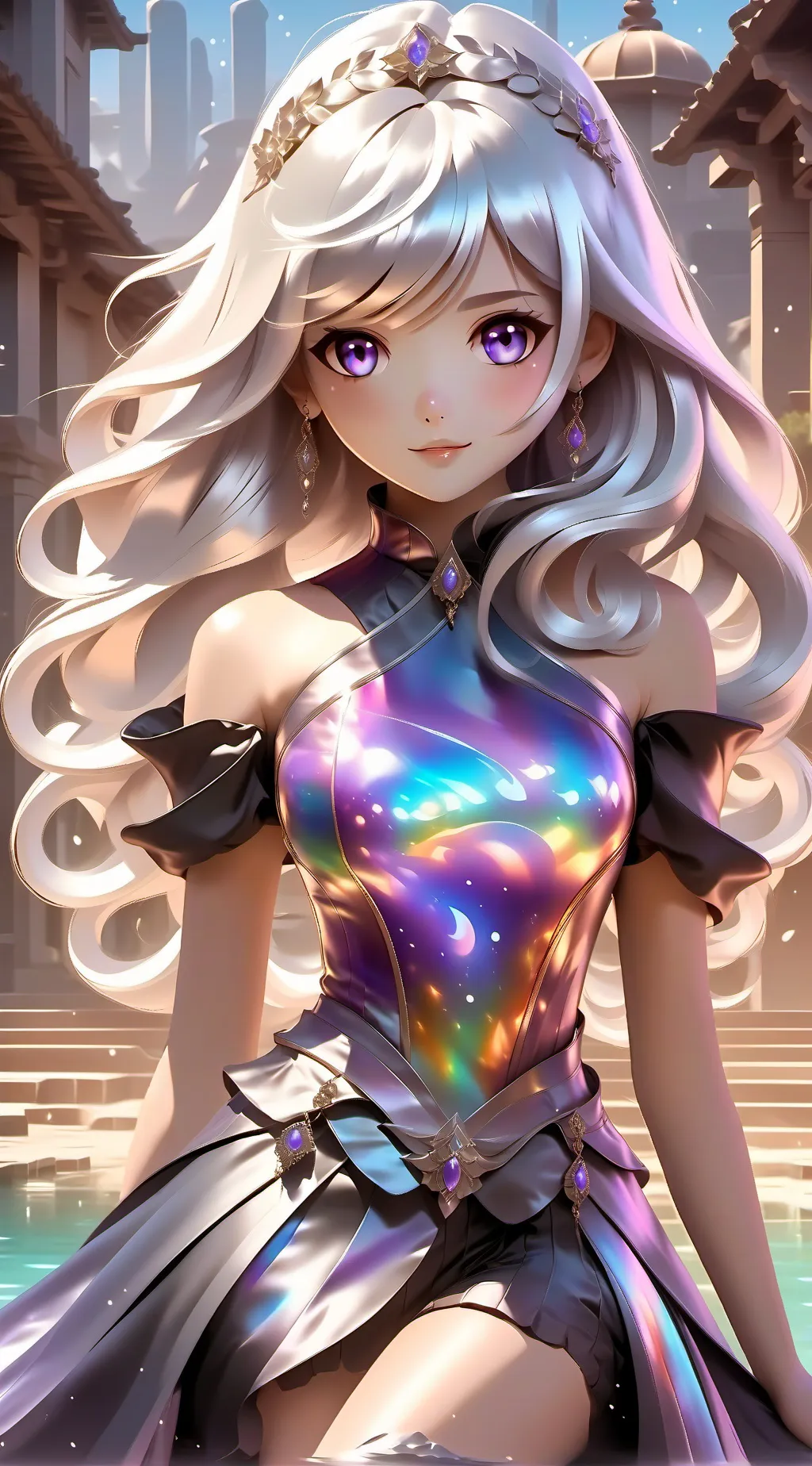 ai character: Izzy background