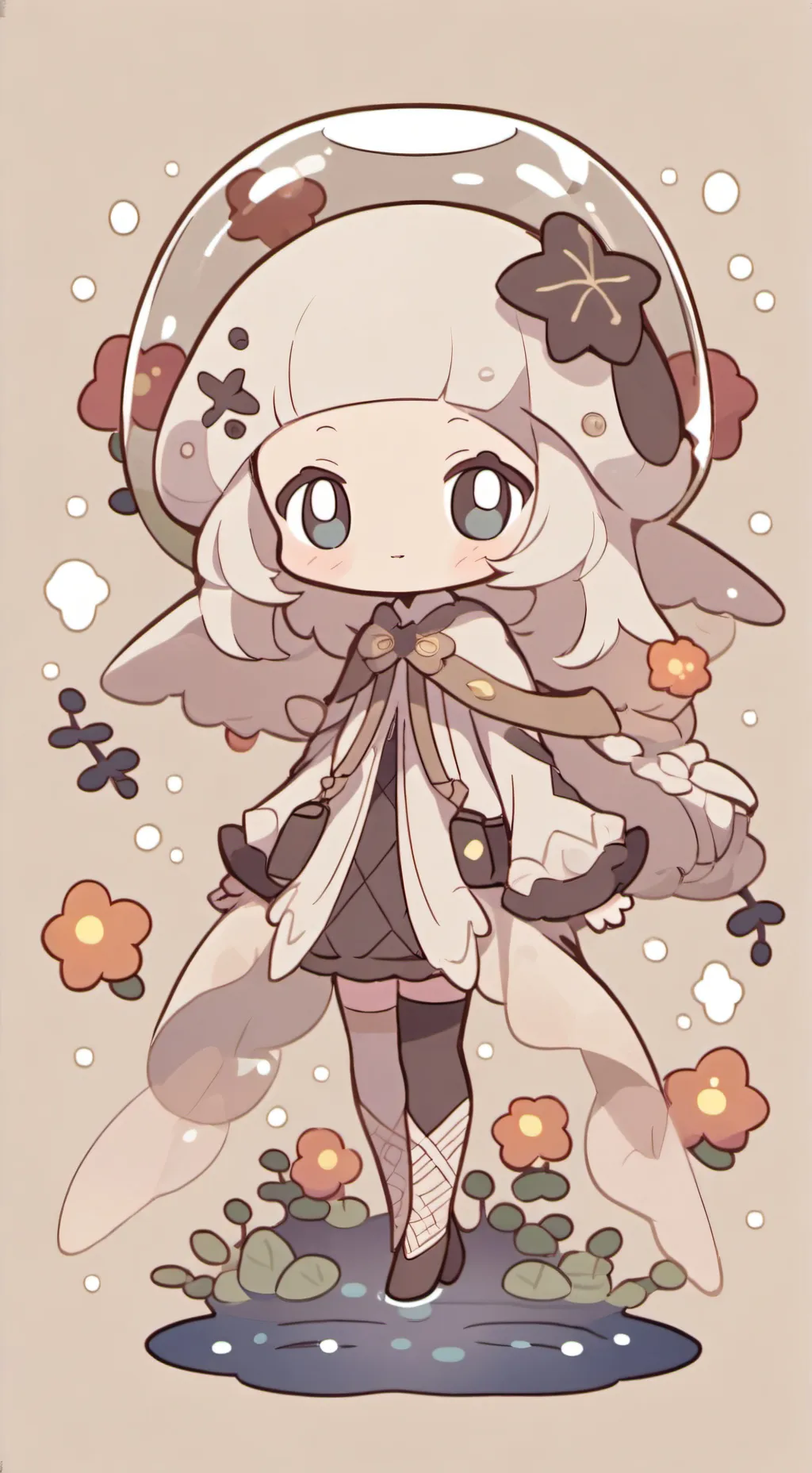 ai character: Deku as Thomas  background