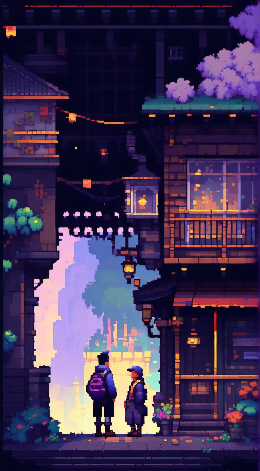 ai character: ￼Sus wenda  background