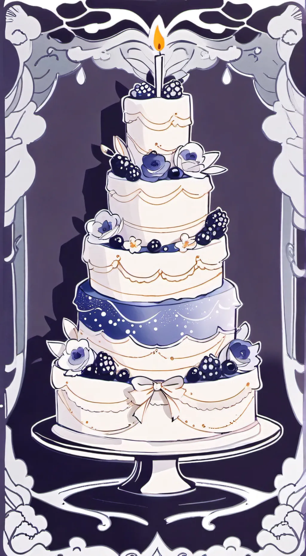 ai character: MHA anniversaire  background