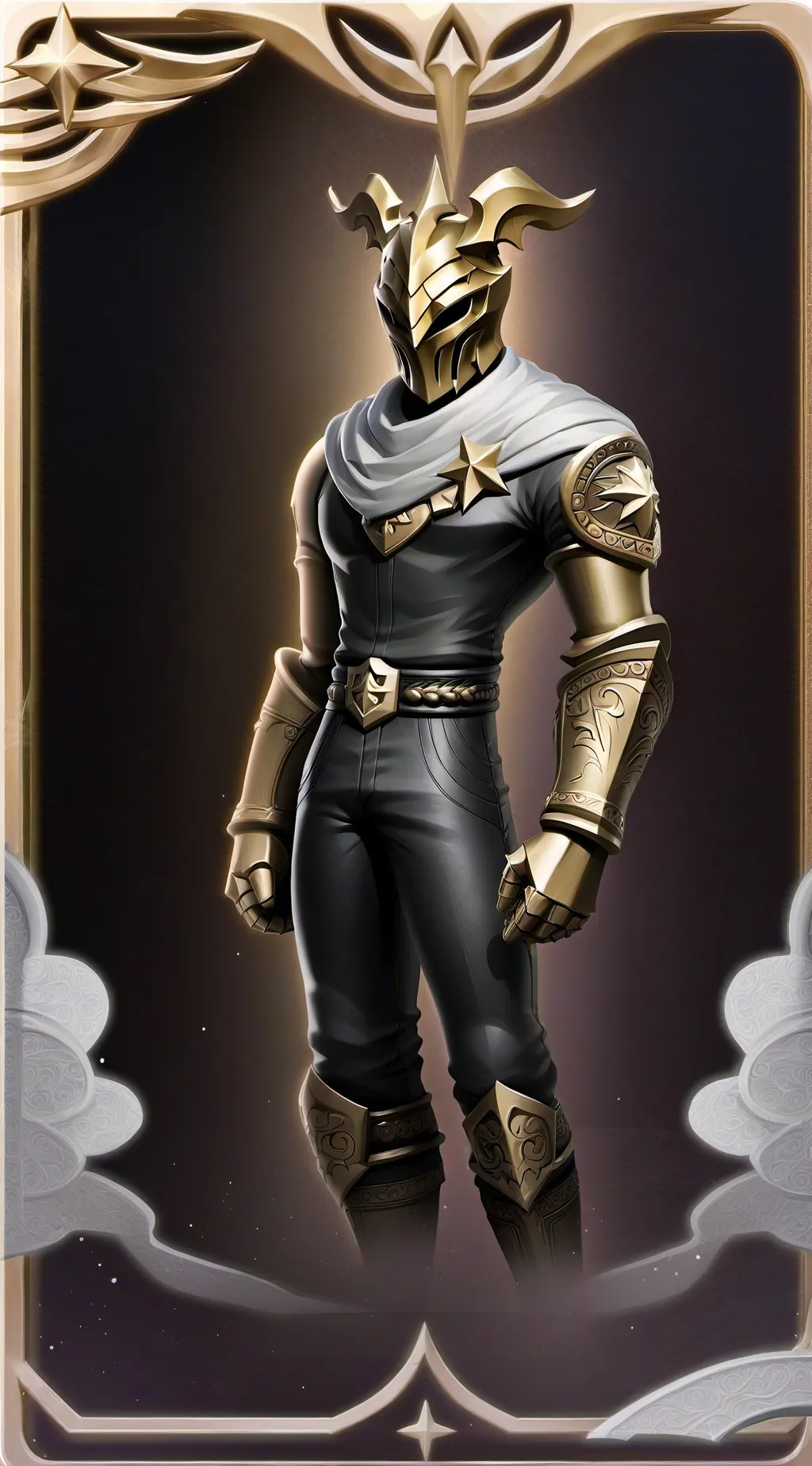 ai character: Sir light  background