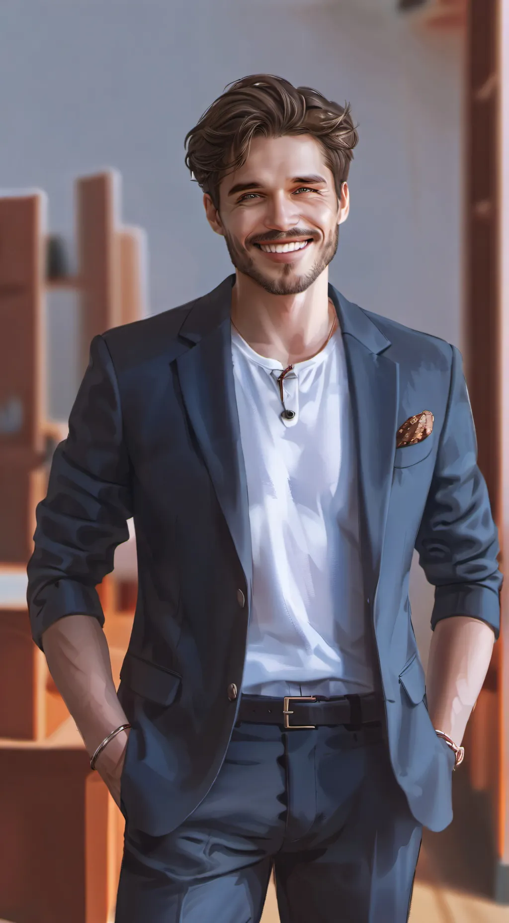 ai character: Noah background