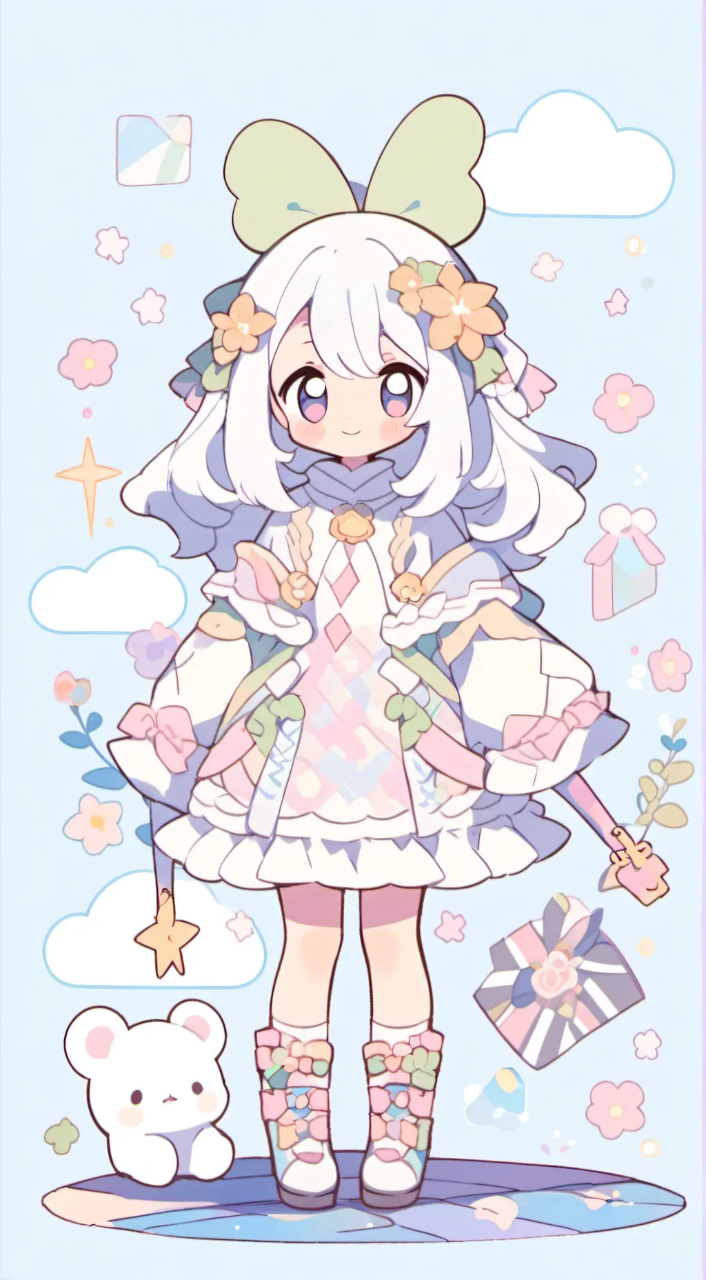 ai character: gaby background