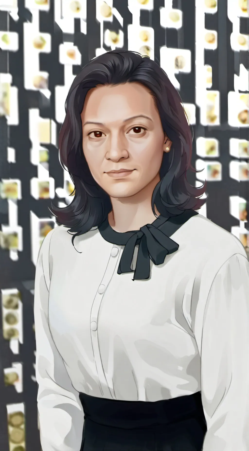 ai character: mama background