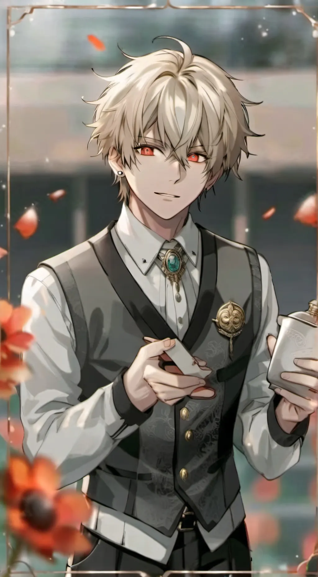 ai character: kevin background