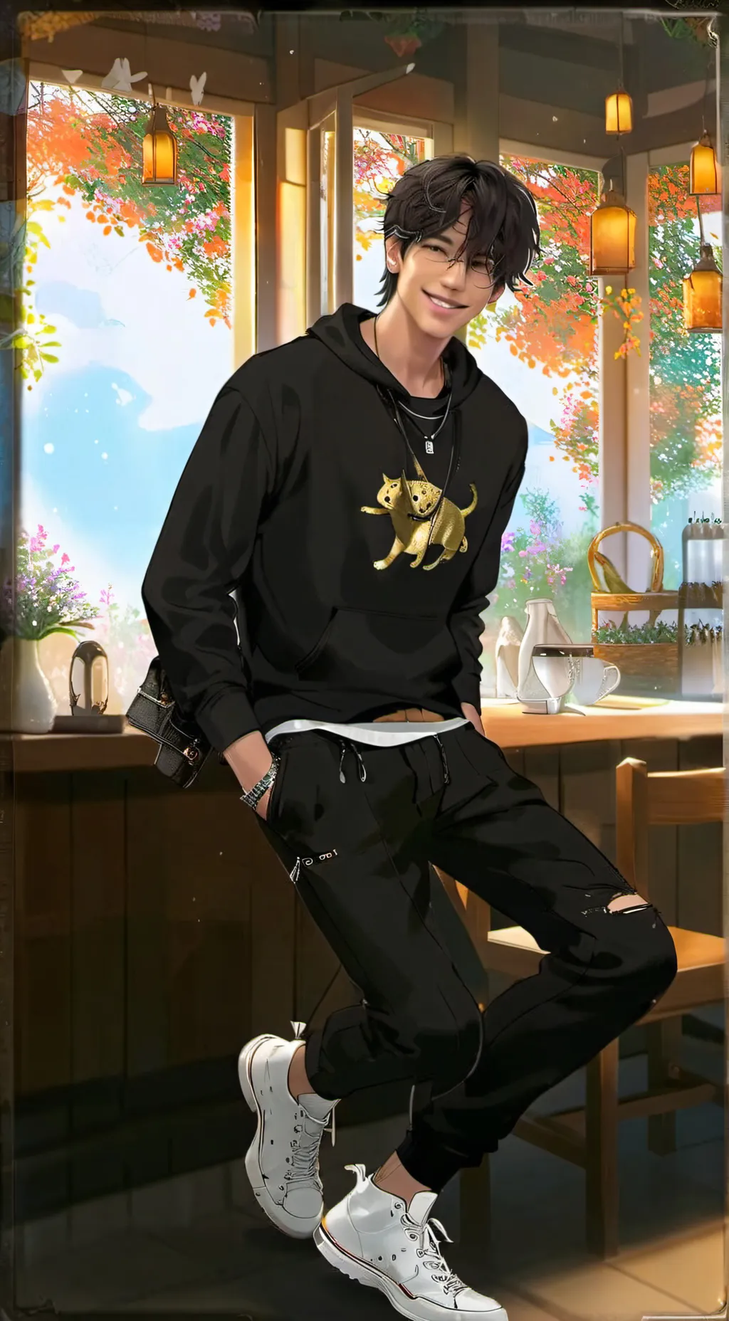 ai character: Ito Callum background