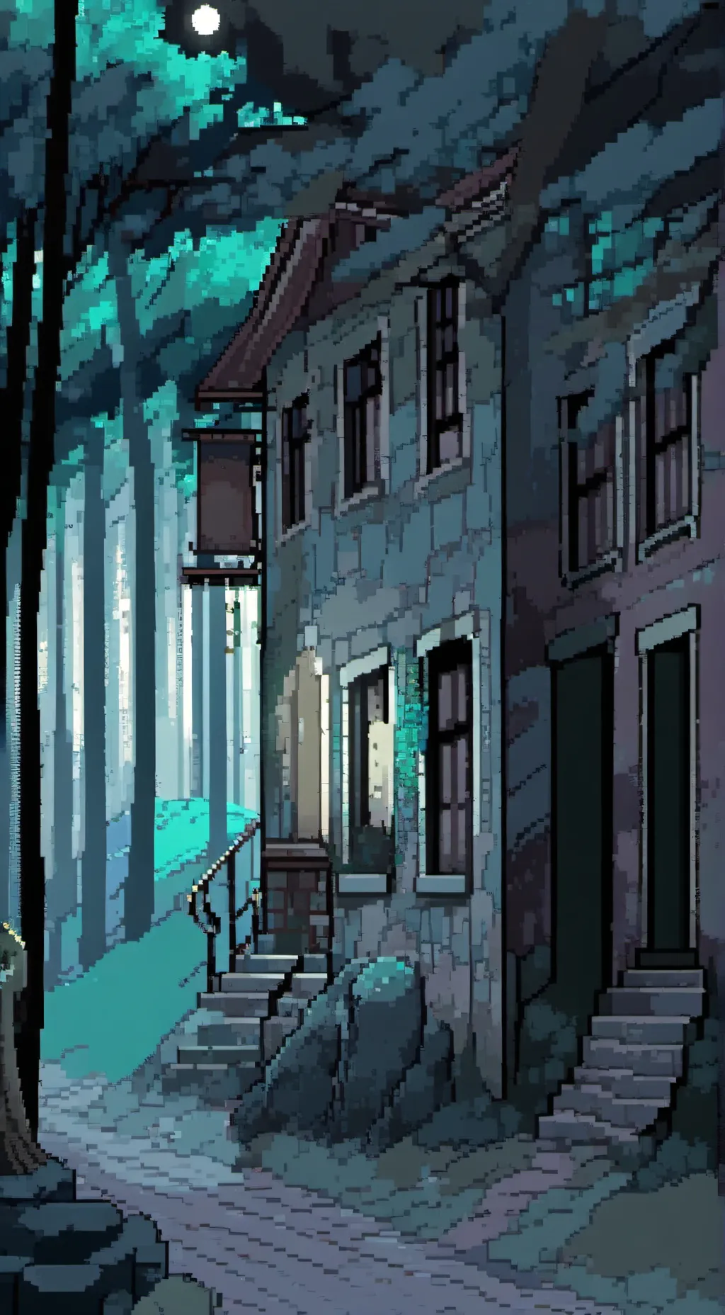 ai character: Forsaken background