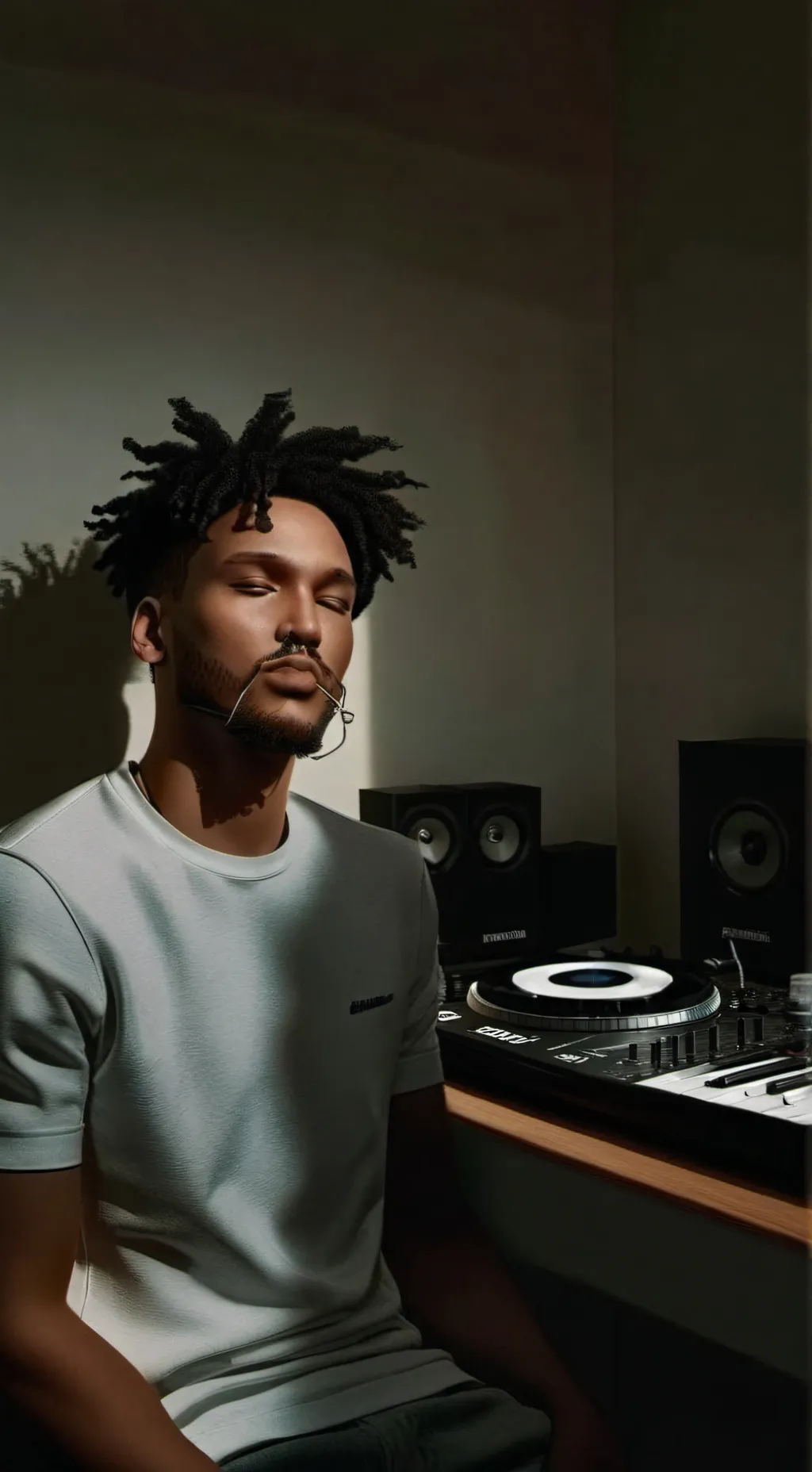 ai character: DJ background