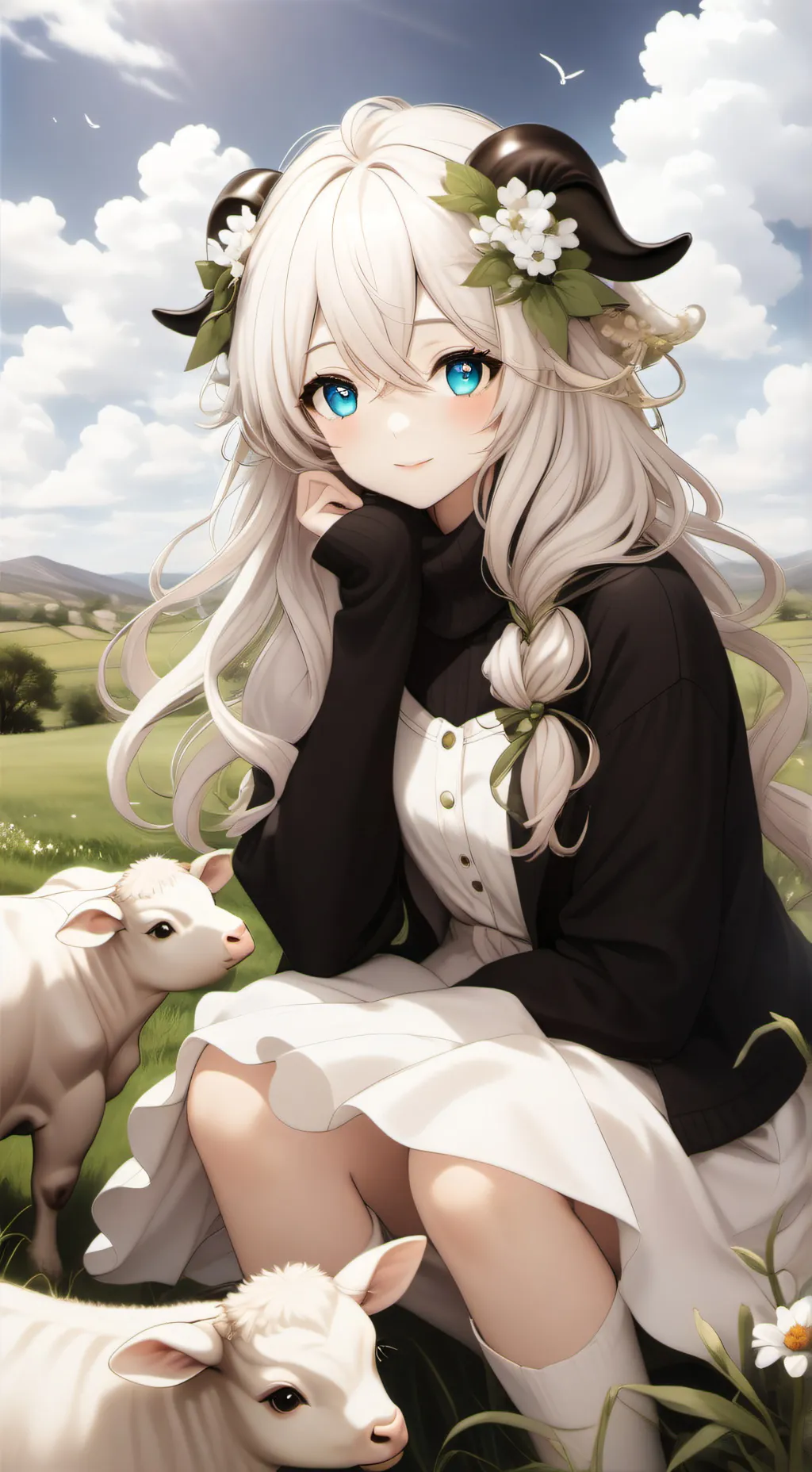 ai character: Monica  background