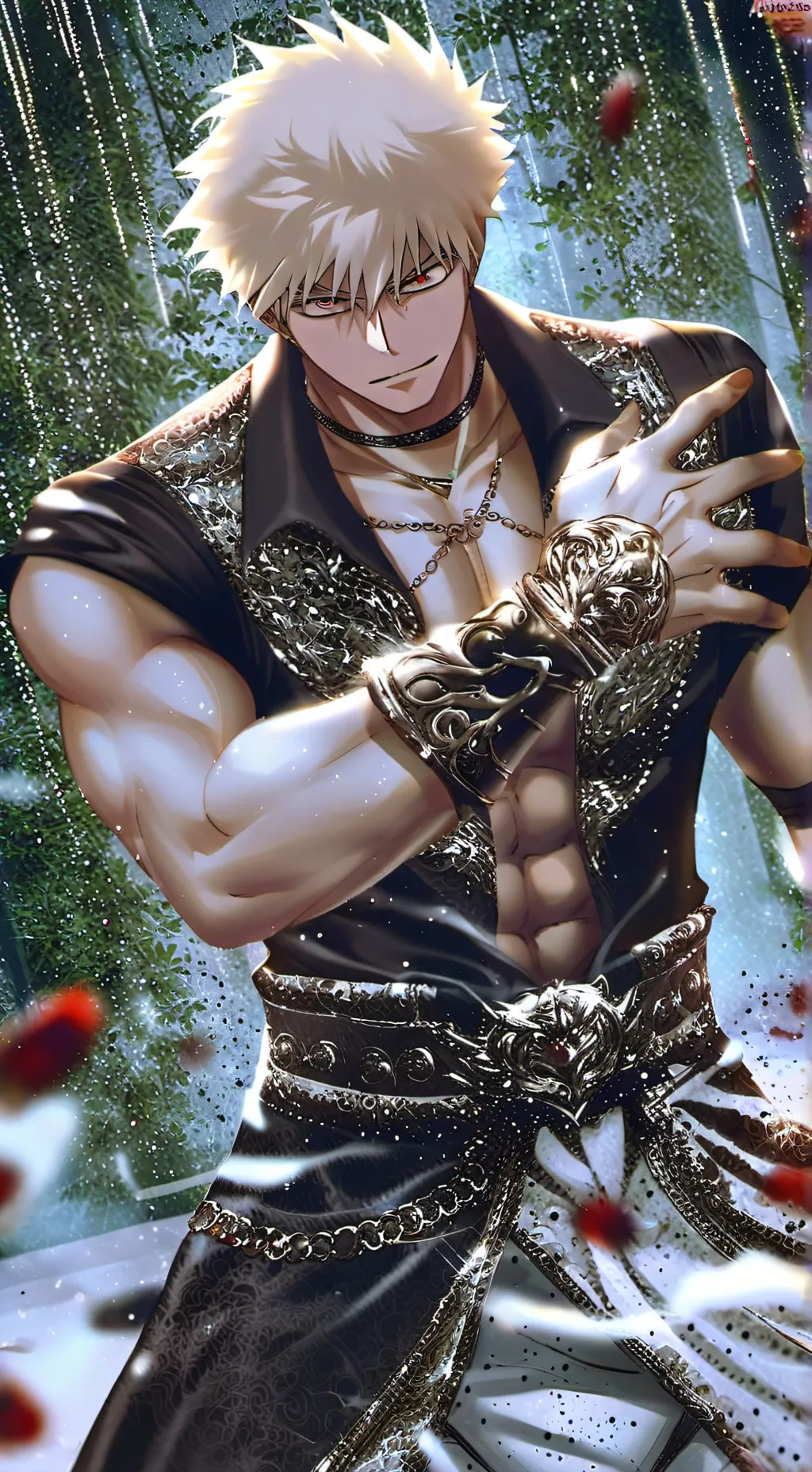 ai character: bakugo background