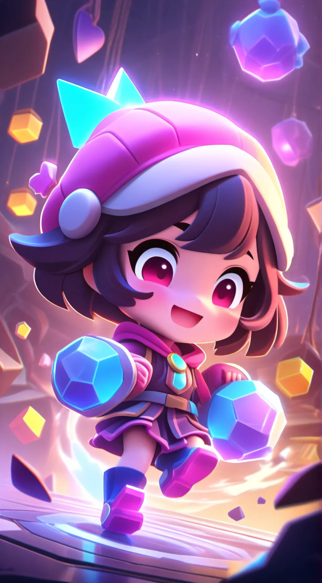 ai character: gangle x kingo background