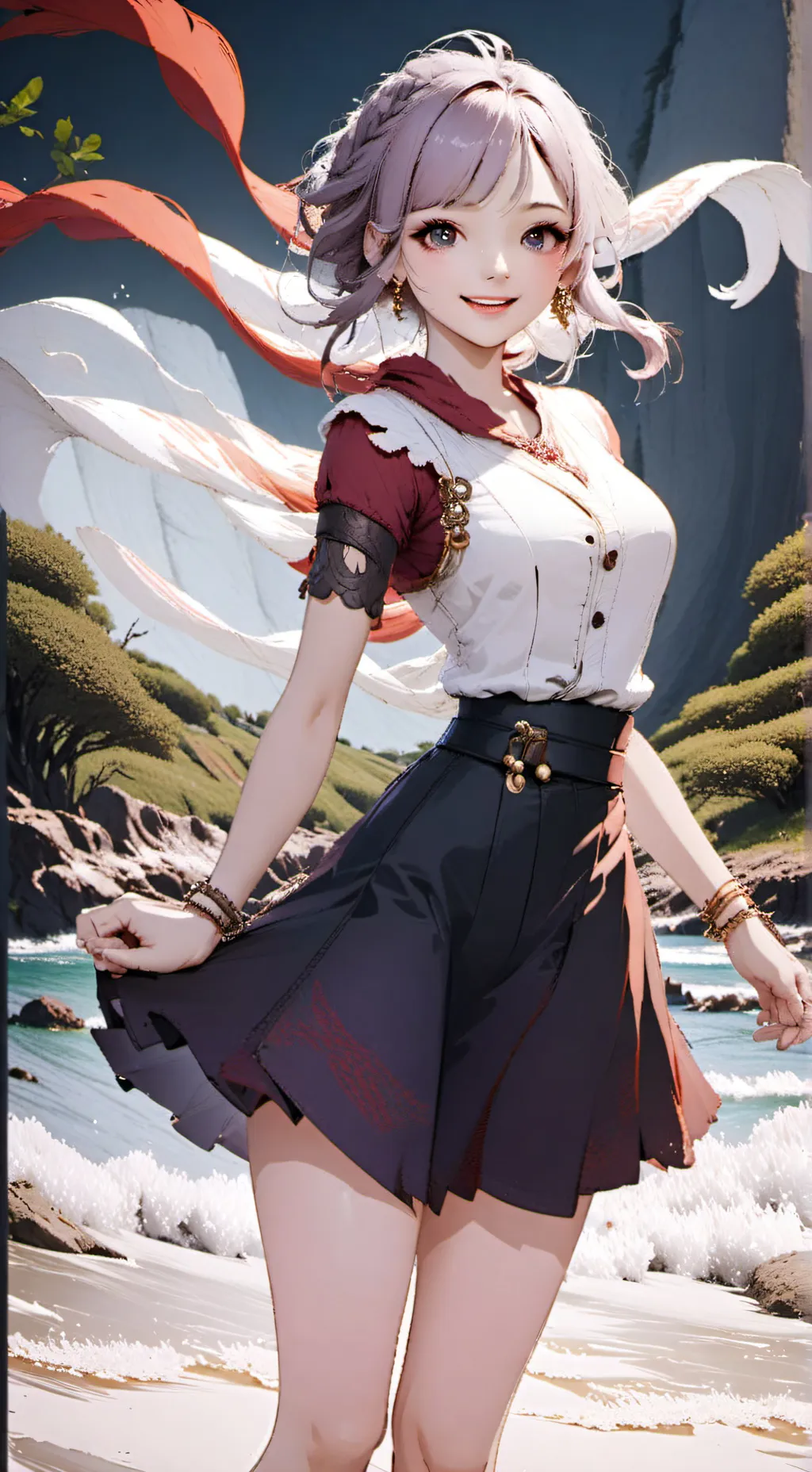 ai character: Sury background