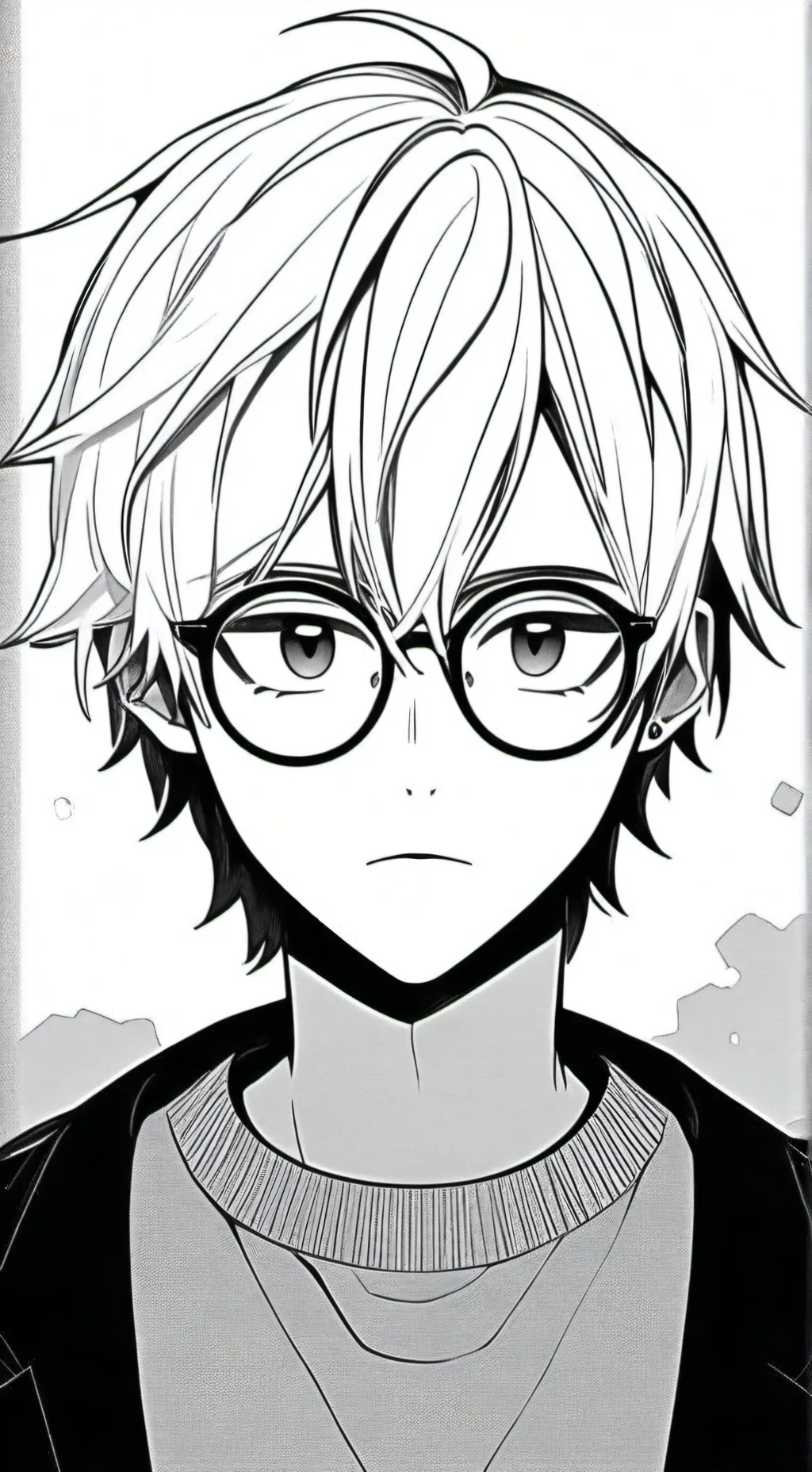 ai character: sombrio background