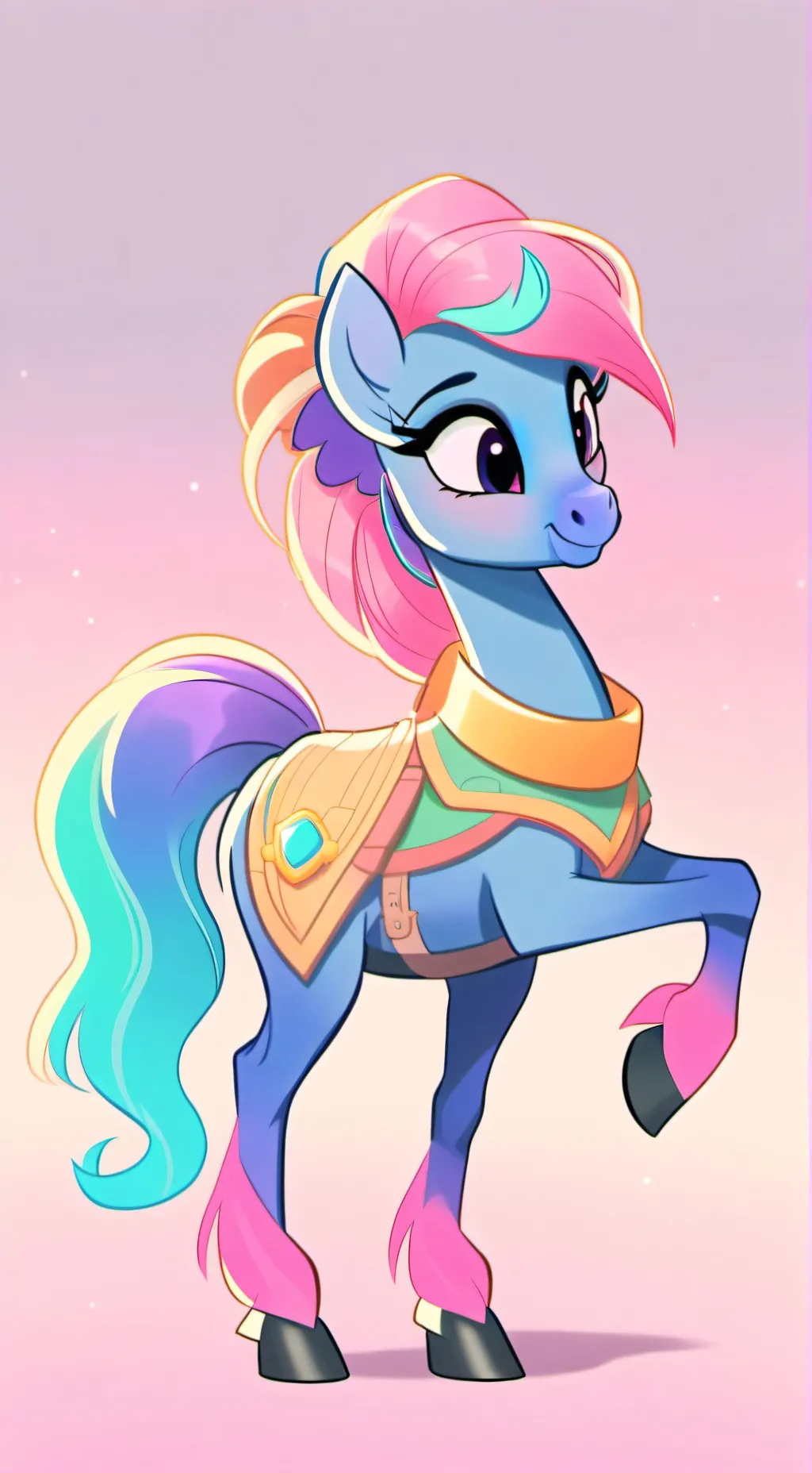 ai character: Amity The Girl background