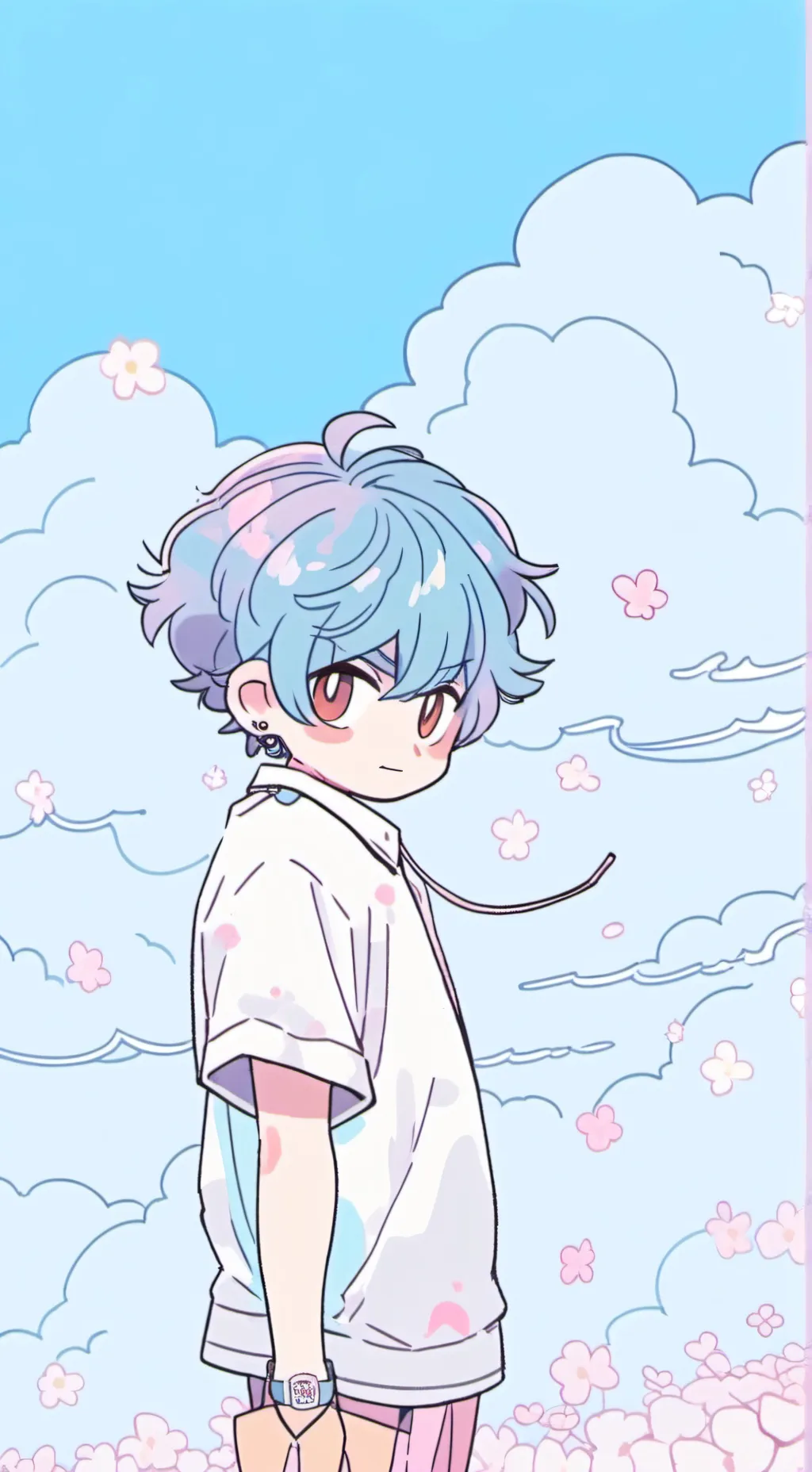 ai character: Andi patzan  background