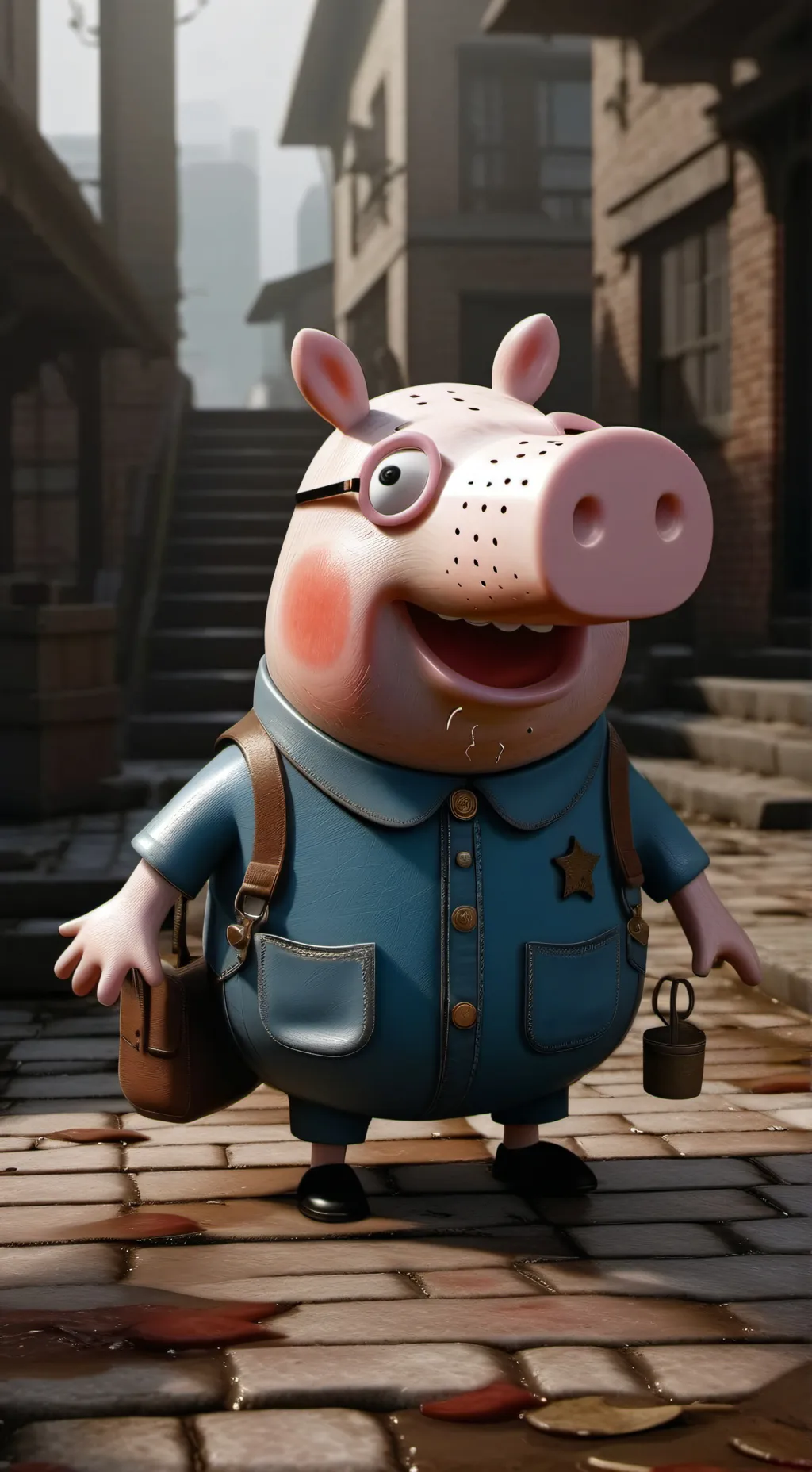 ai character: this is ur dad background