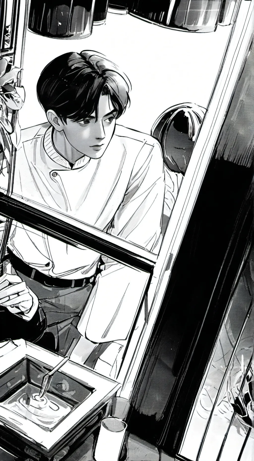 ai character: bangchan background