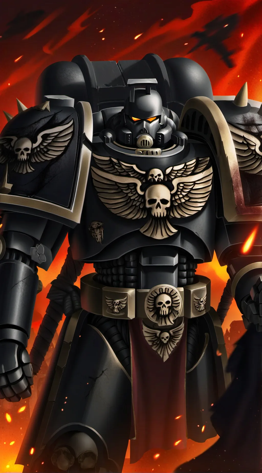 ai character: death watch  background