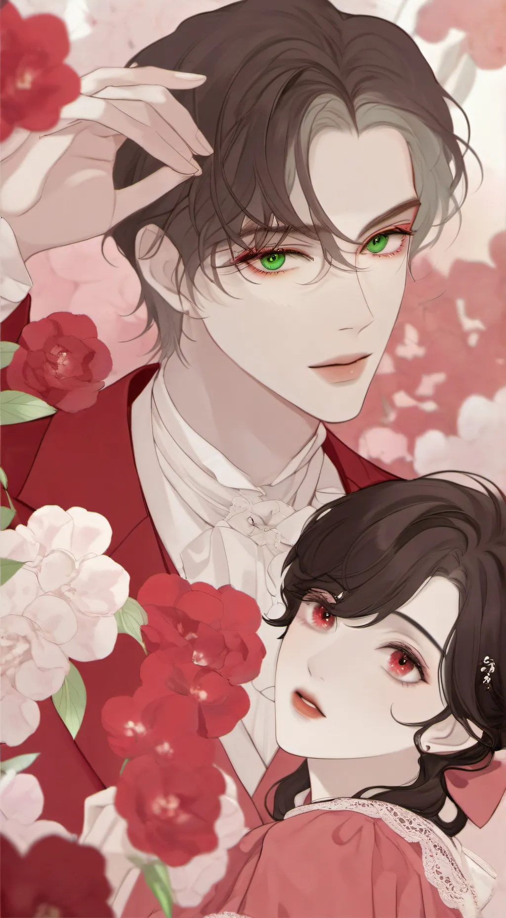 ai character: •★chris~liz★• background