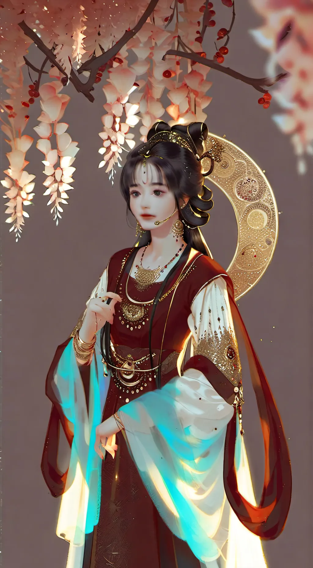 ai character: Qun'er background