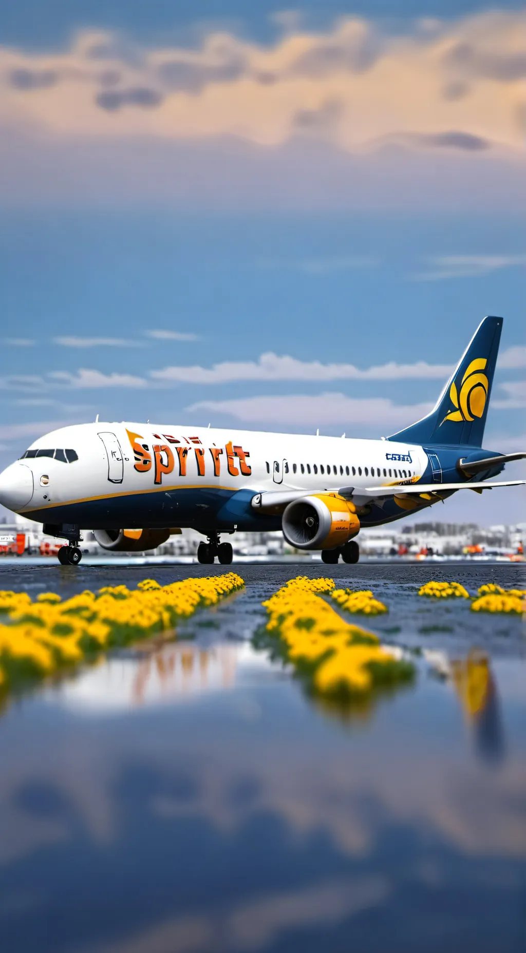 ai character: Spirit airline background