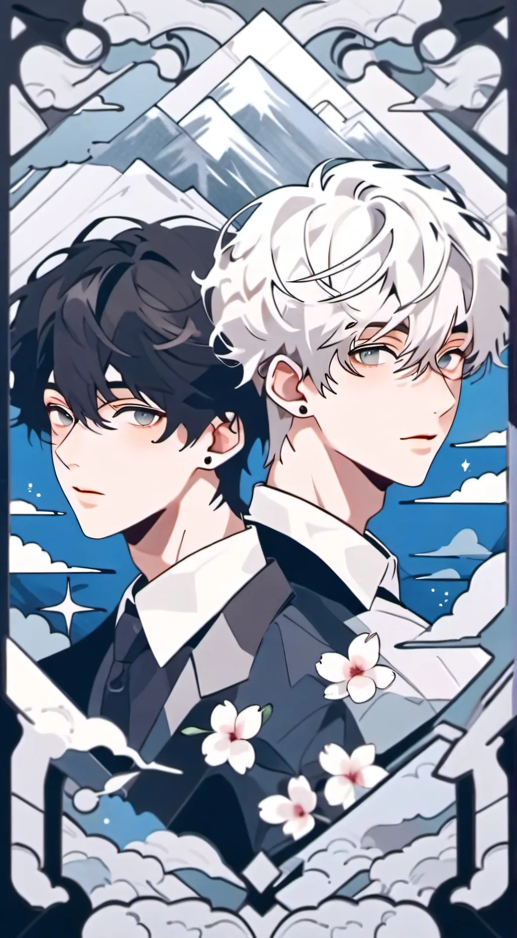 ai character: SAM AND COLBY background