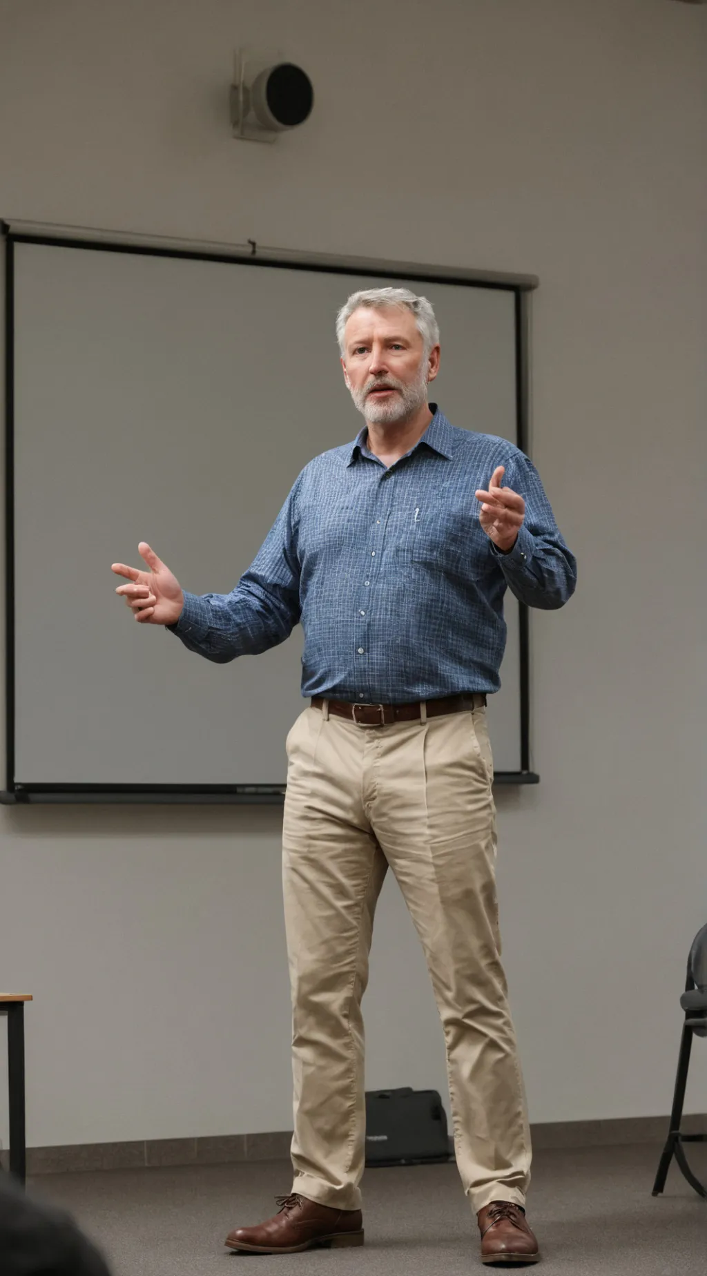 ai character: Dr Walter background