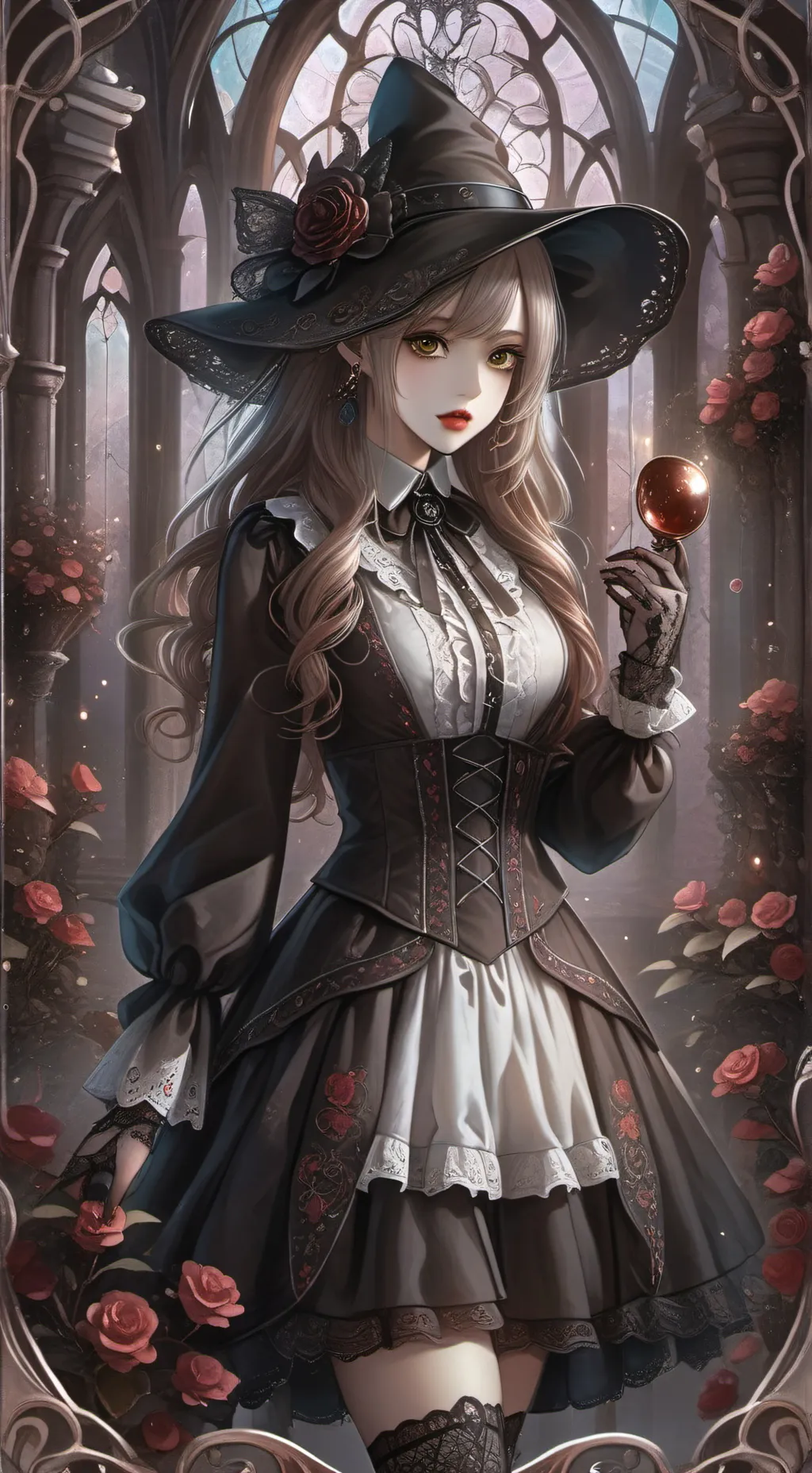 ai character: Luciana  background