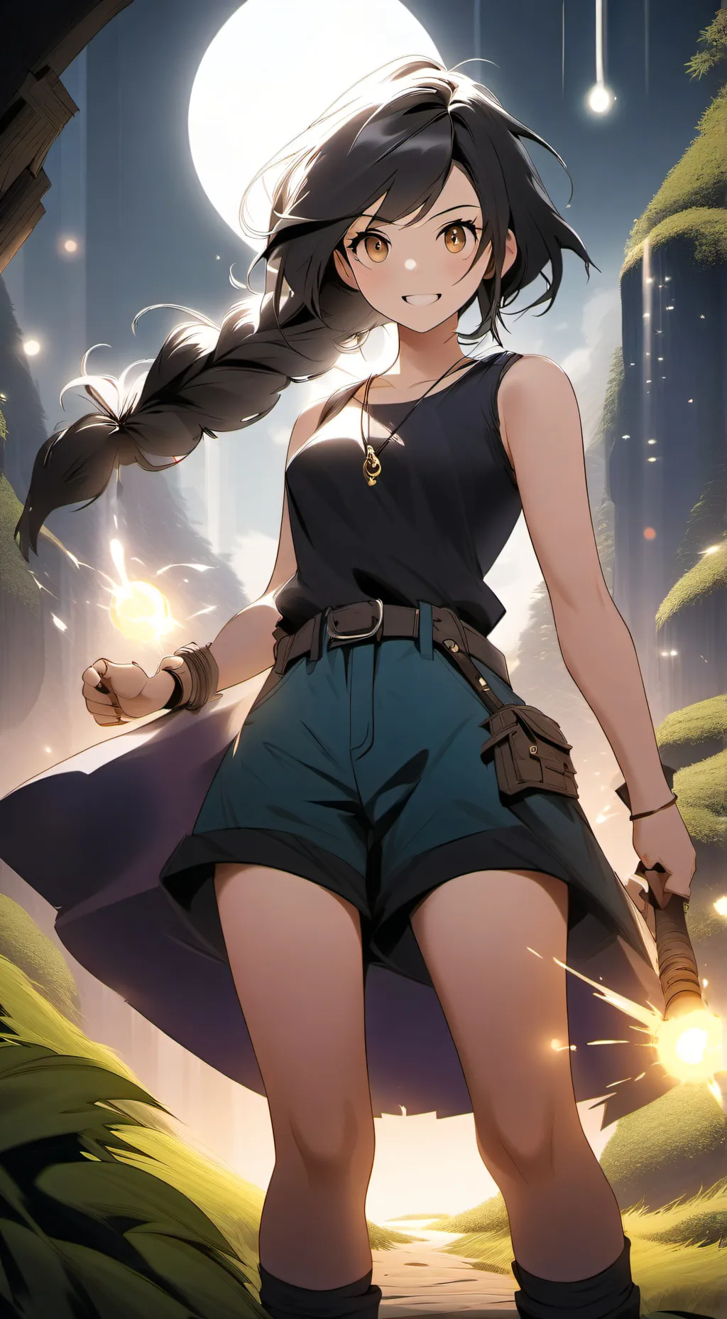 ai character: Larissa Hillcrest background