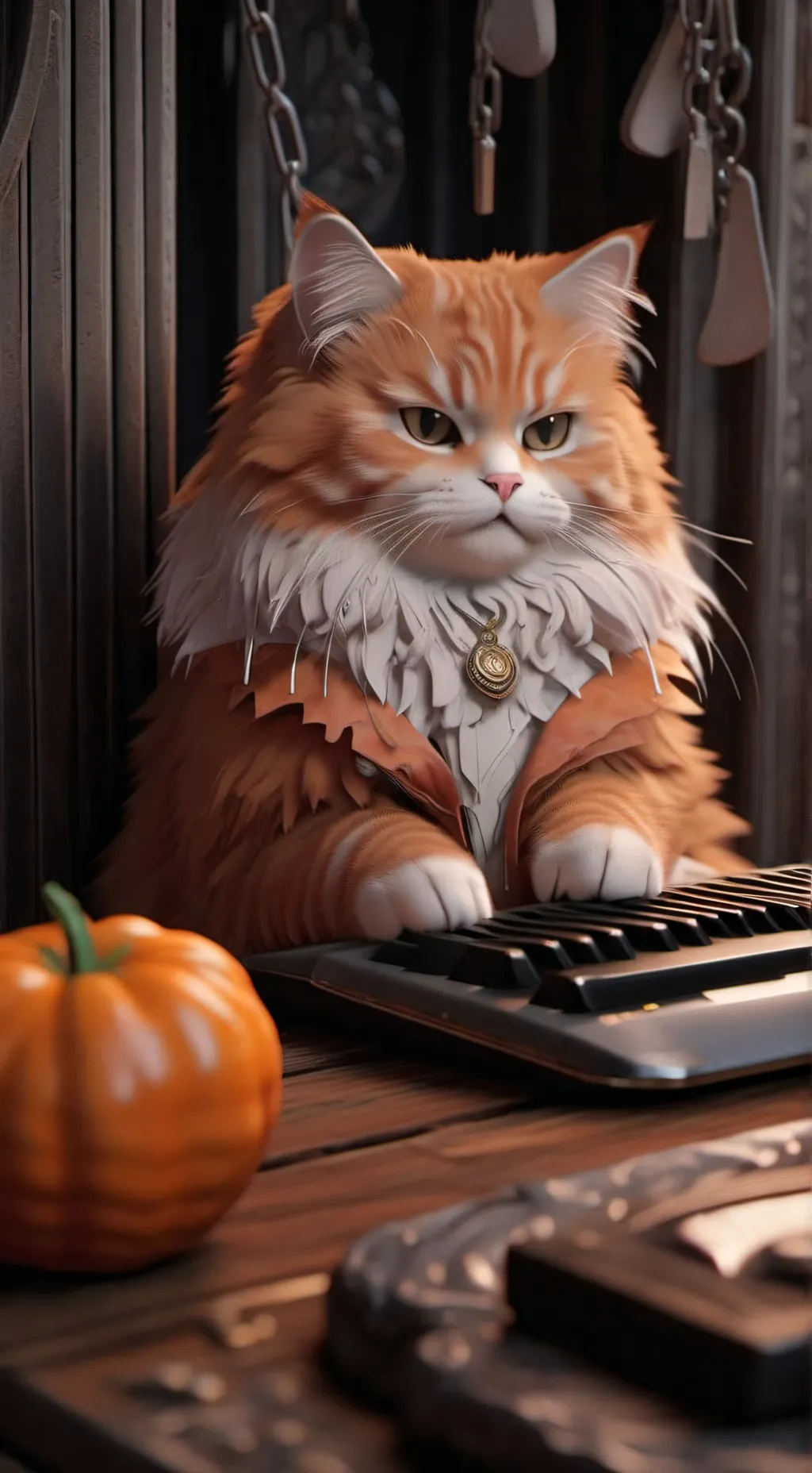 ai character: cheddar background